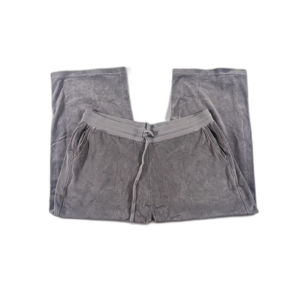 Pact Cozy Taupe Velour Pants  Size XXL